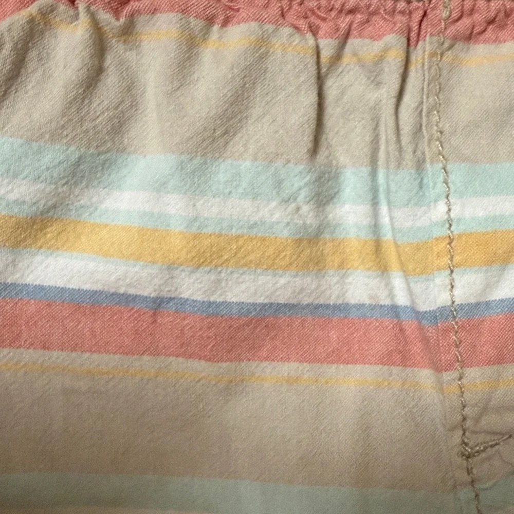 OshKosh B'gosh Striped Shorts in Tan, Pink, Yellow, Blue